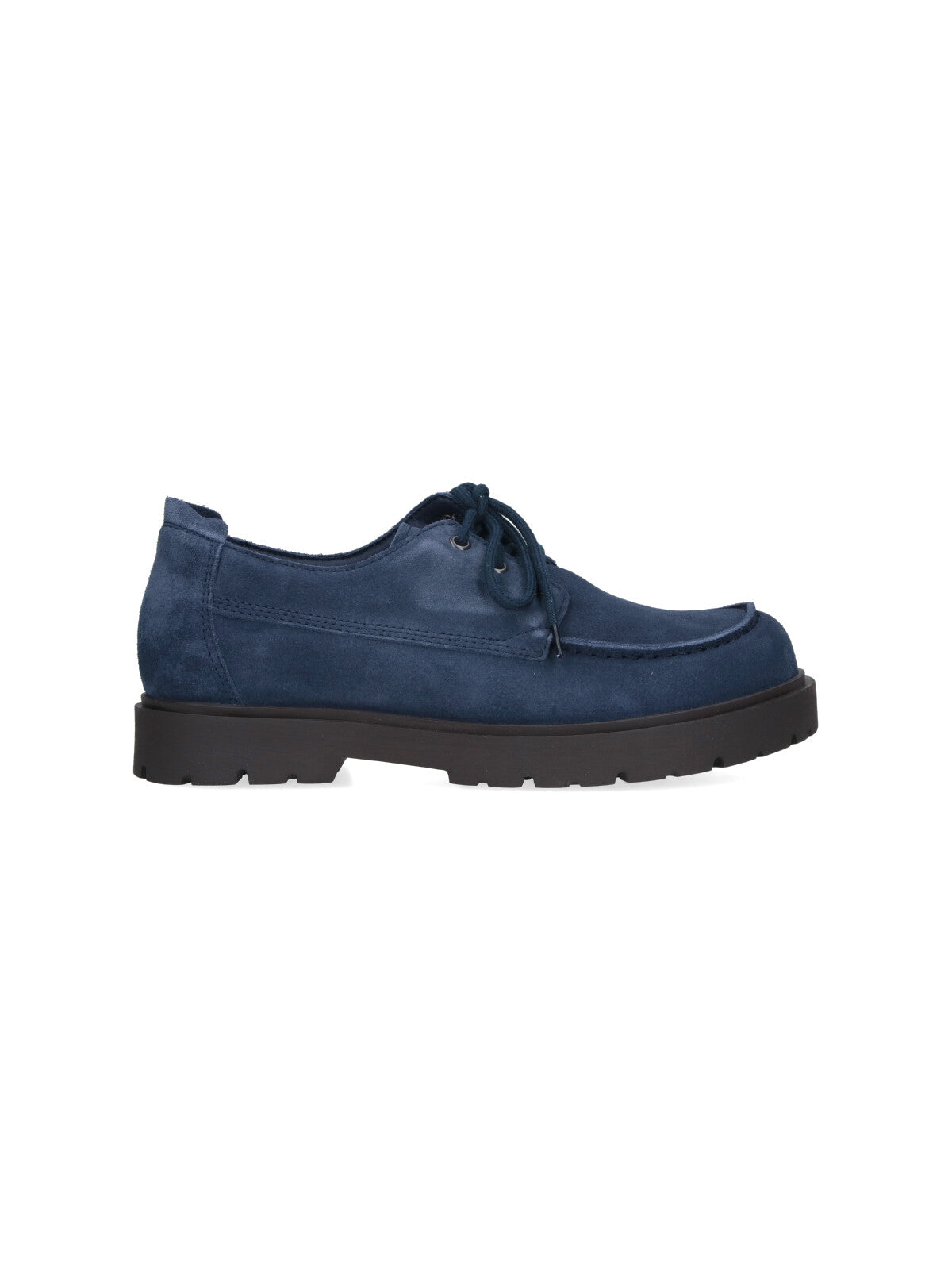 "Highwood Moc Lace Low" Derby Shoes – Blue