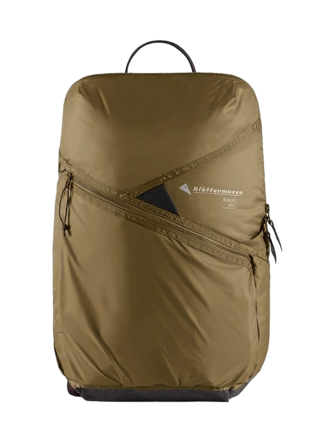 Square-Shaped Brown Polyamide Klattermusen Backpack