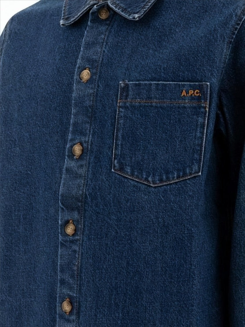 Deep Indigo Denim Shirt