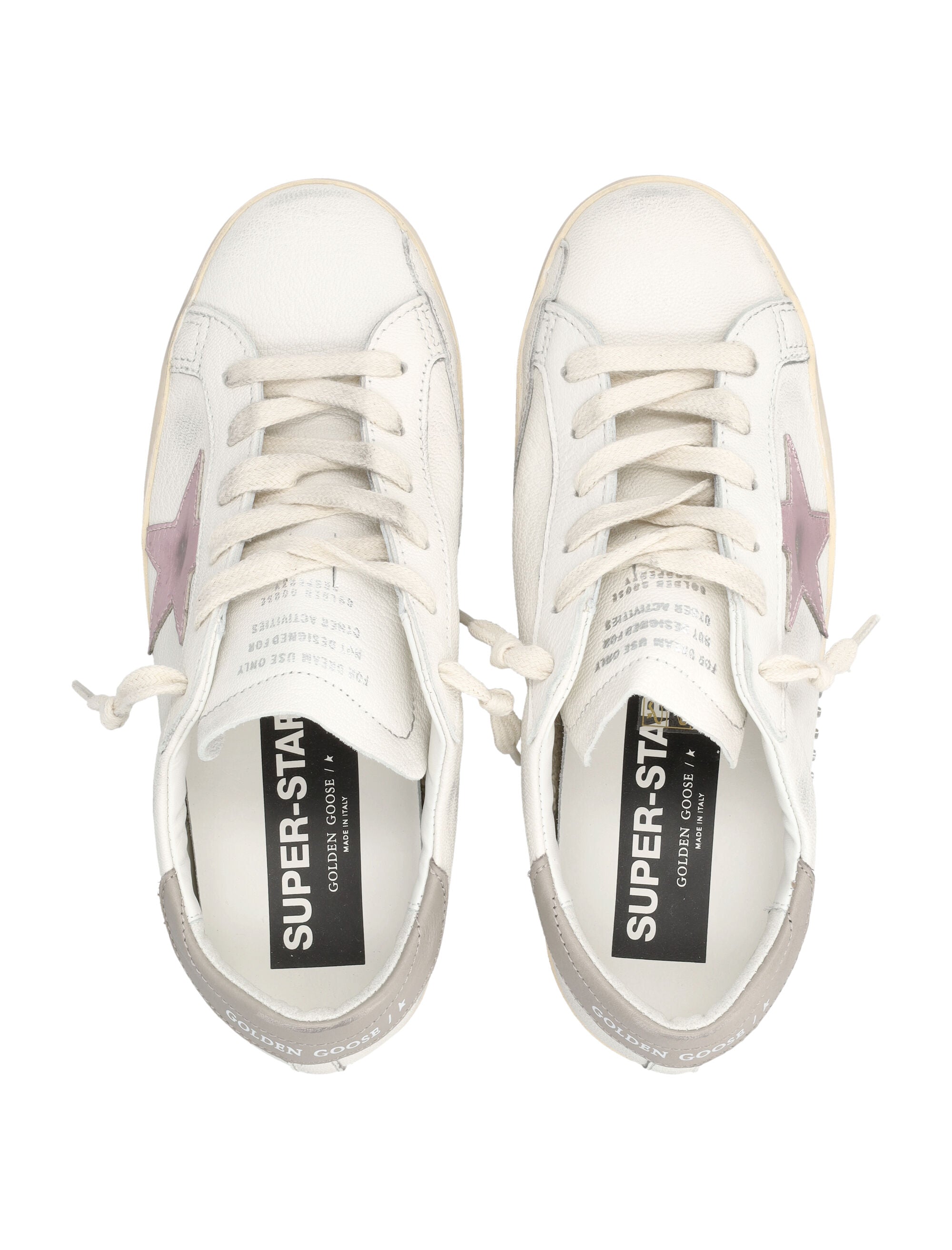 Golden Goose Super-Star White Nappa Woman's Sneakers