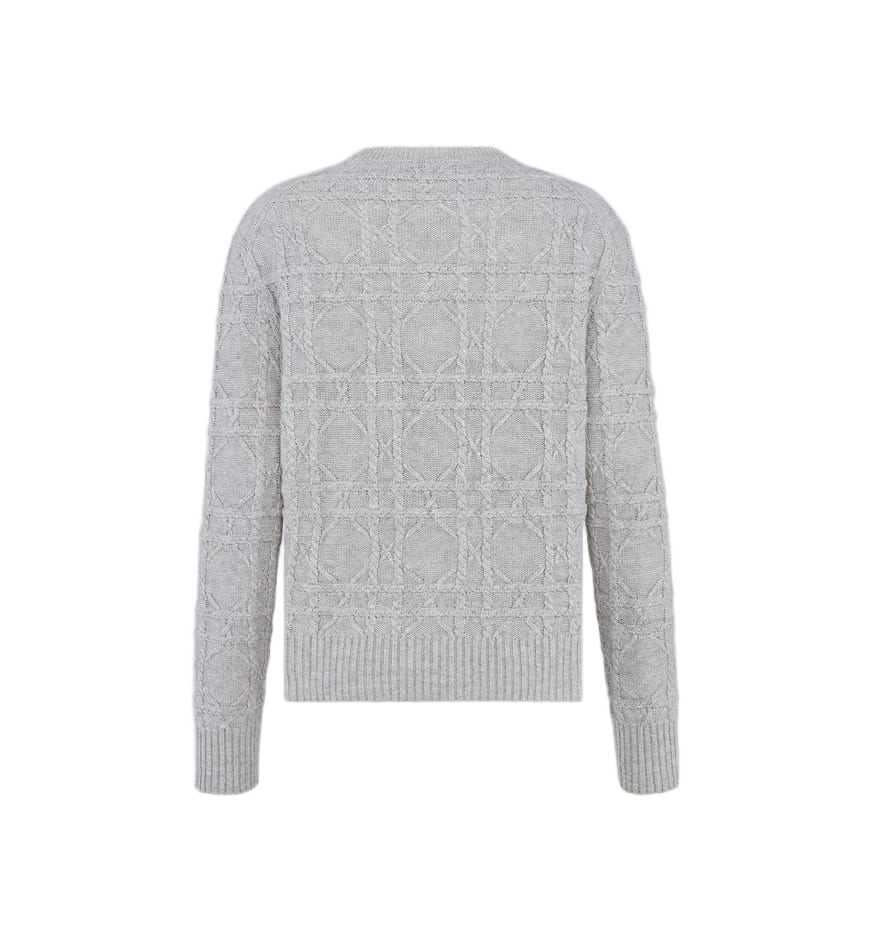 Textured Geometric Pattern Knit Top