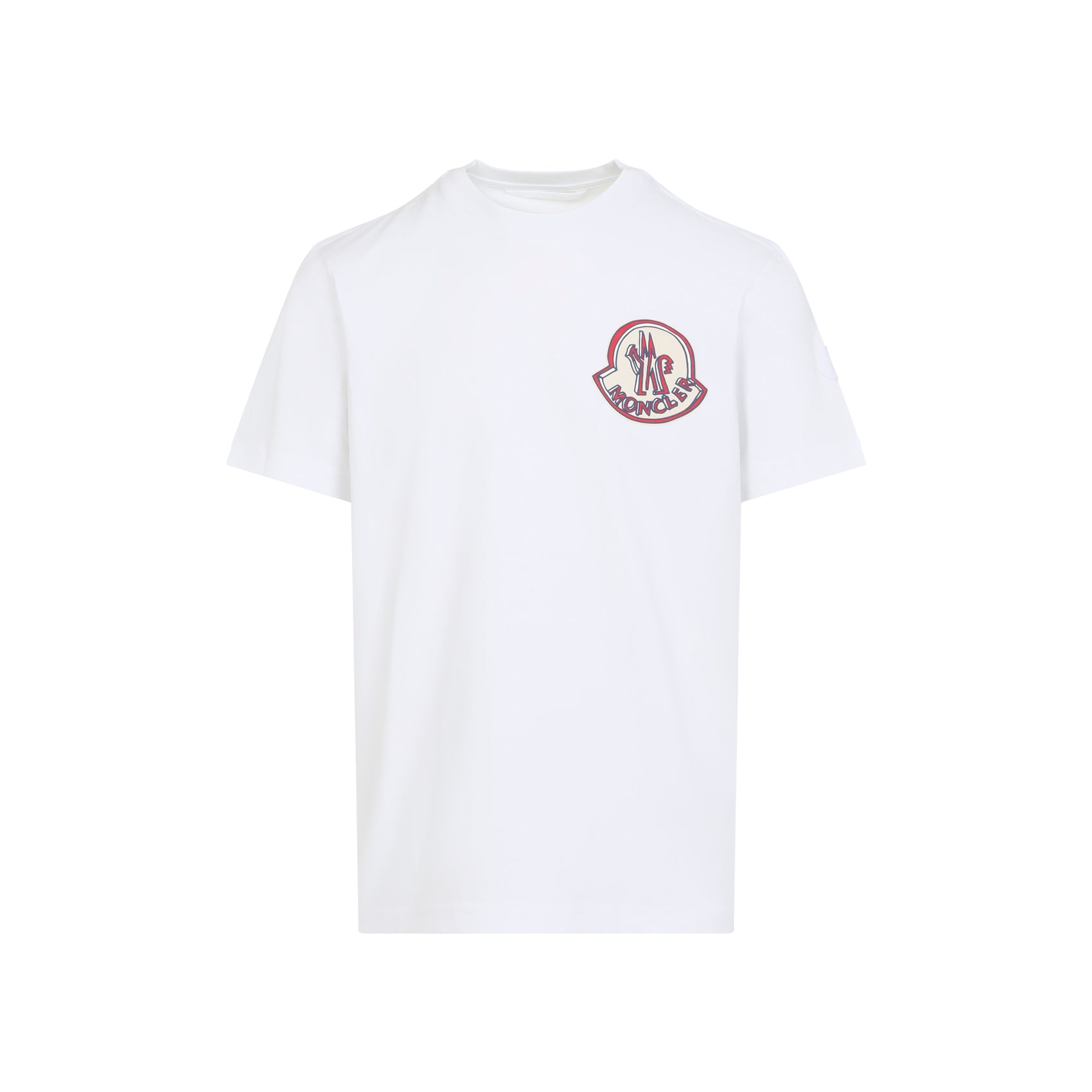 Minimalist Cotton T-Shirt with Emblem Logo