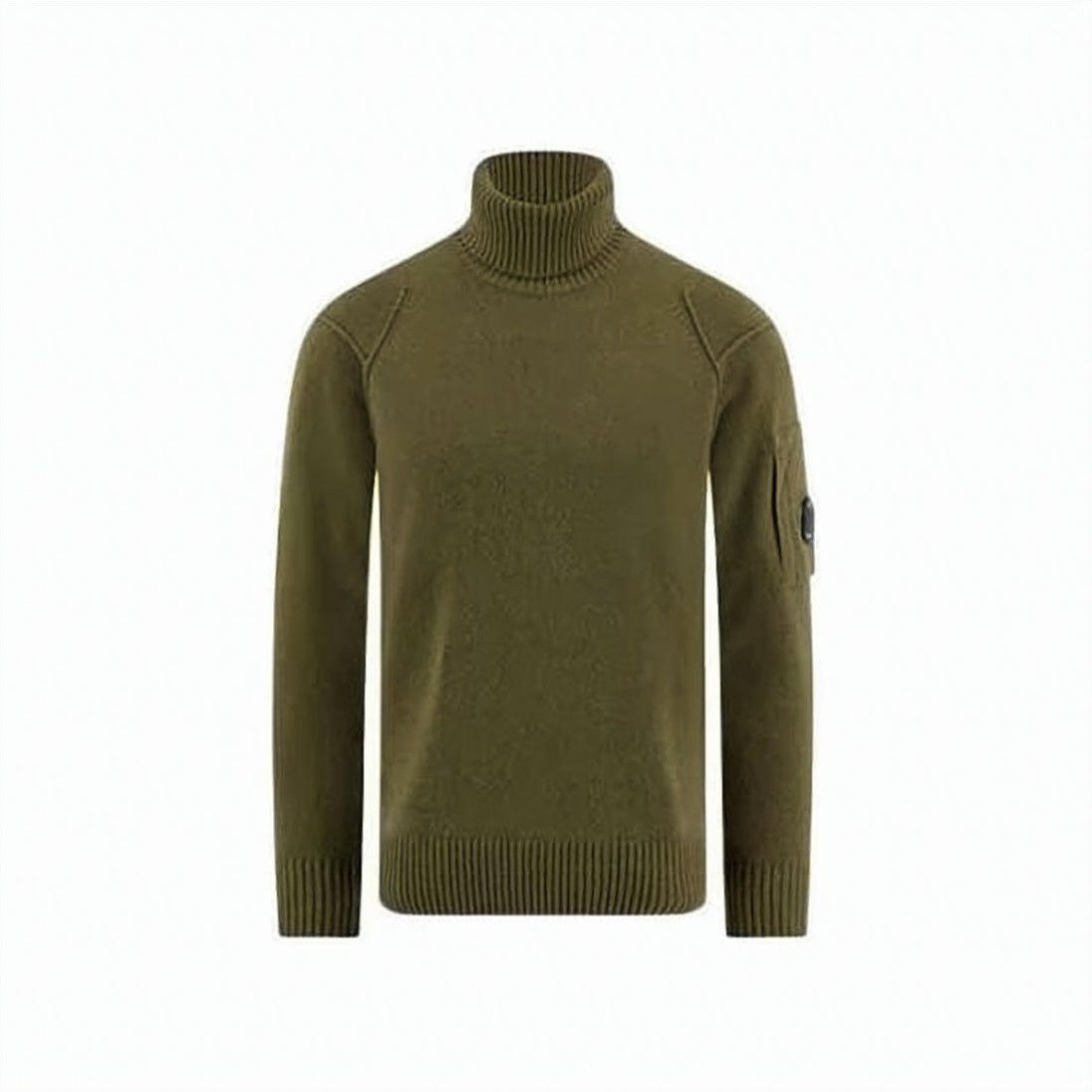 Knitted Ramswool Turtleneck Sweater
