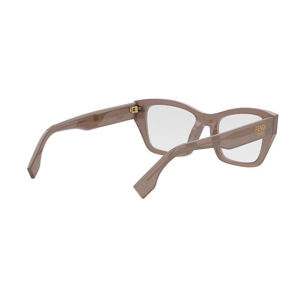 Rome Oversized Translucent Acetate Cat-Eye Optical Frame