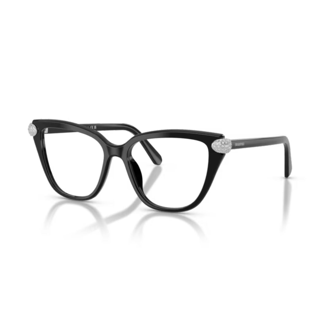 0sk2045 Cat-Eye Sunglasses with Crystal Embellishment