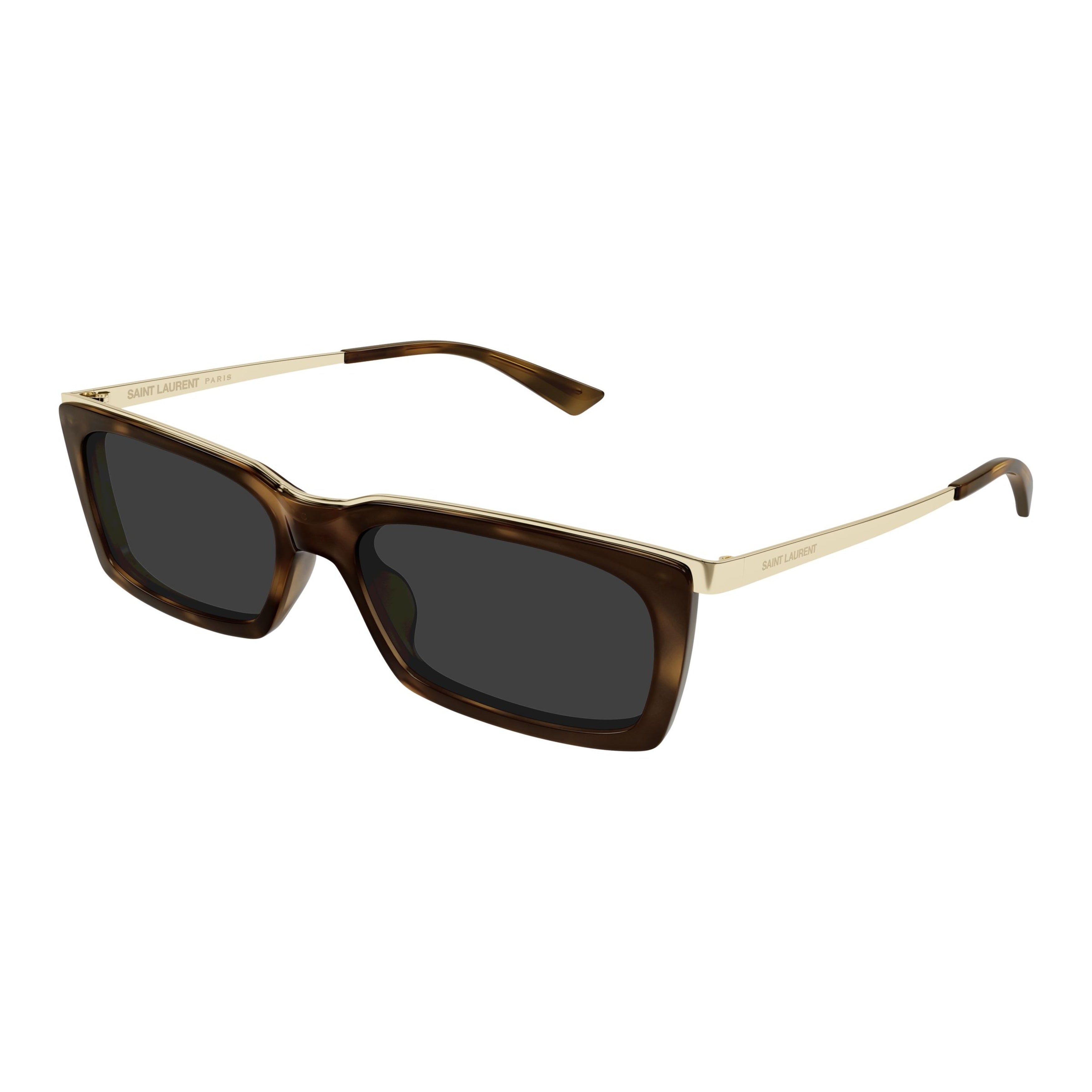 Sl 766 Rectangular Tortoiseshell Sunglasses