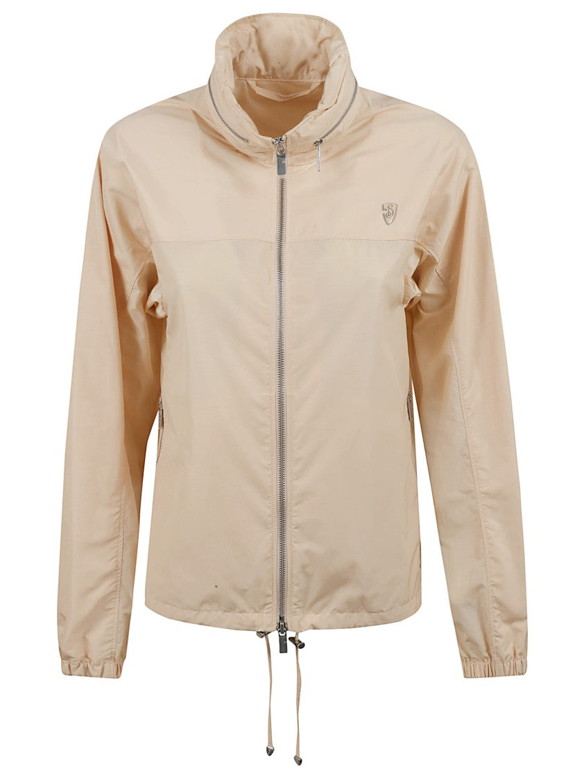 Lightweight High Collar Coat