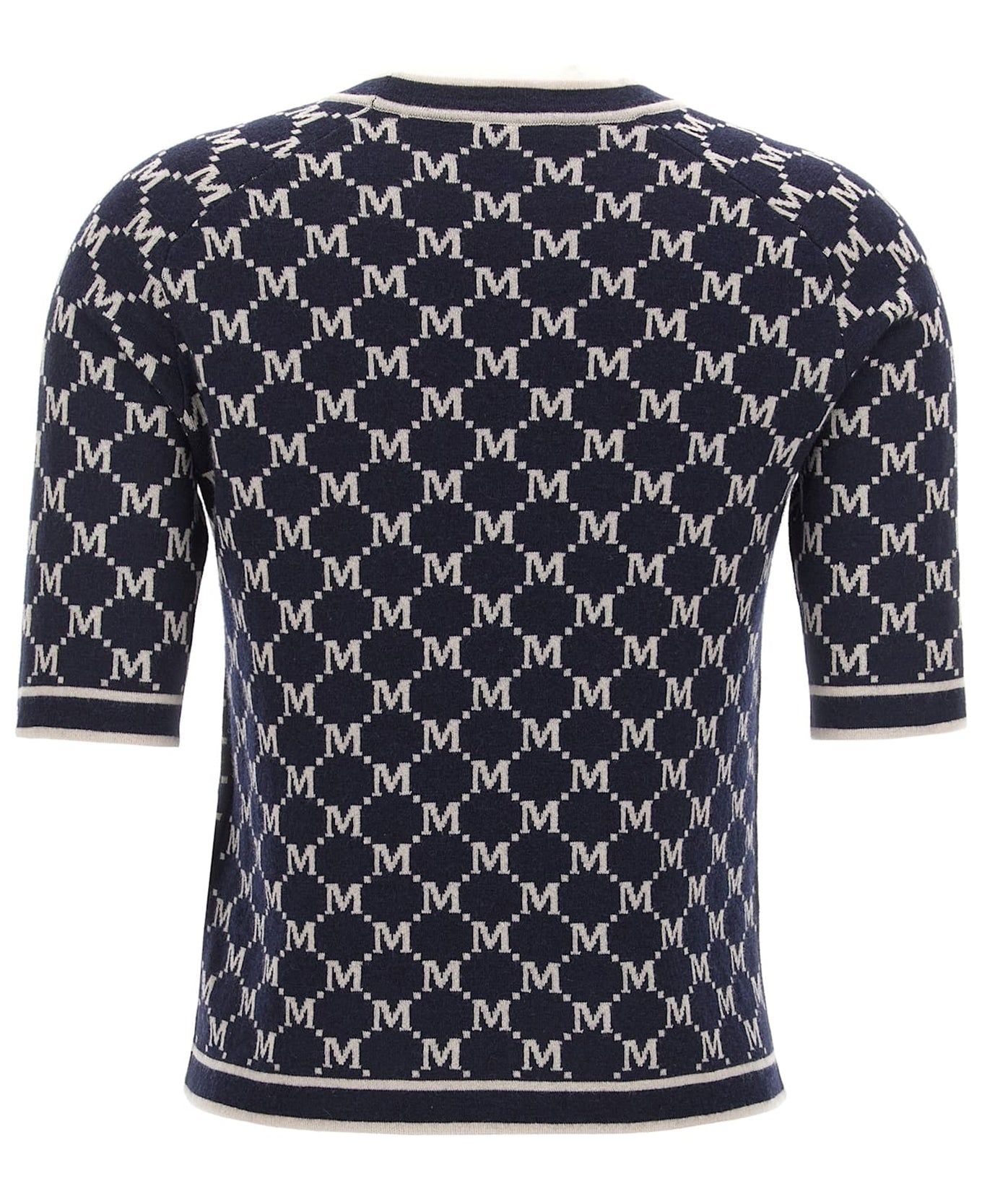 Short-Sleeved Knit Top