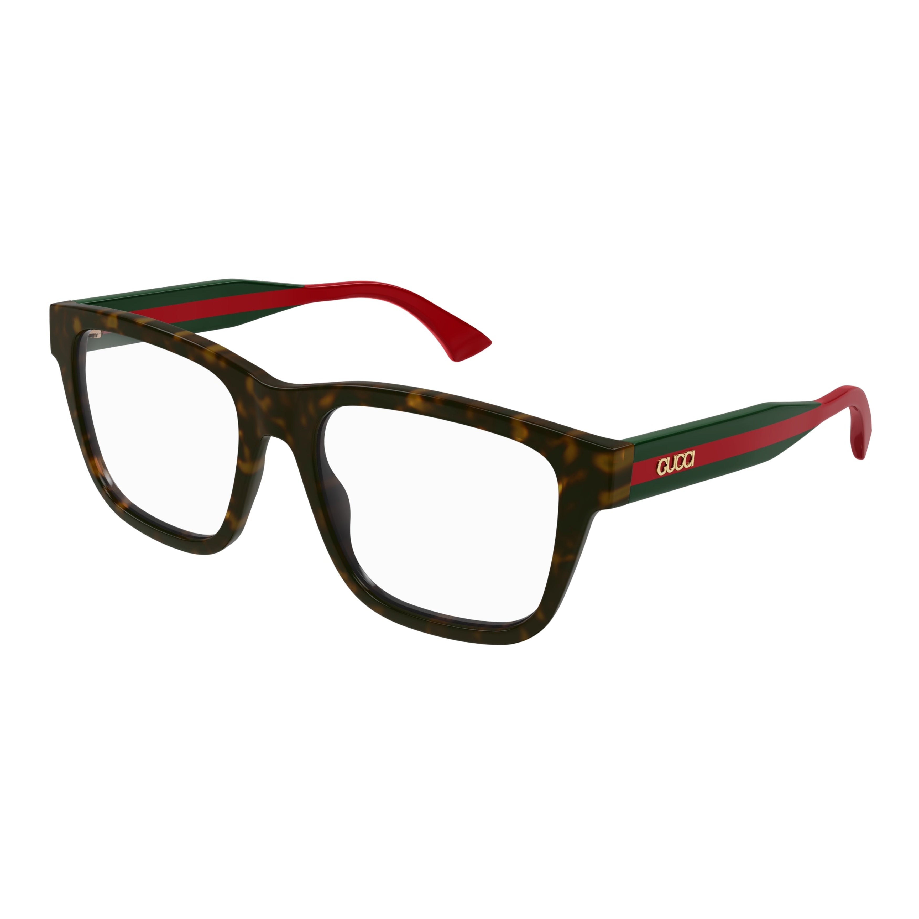 Gg1870o Tortoiseshell Square Frame Eyeglasses