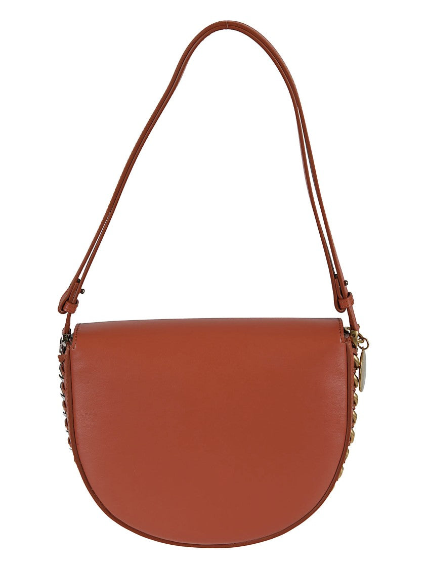 Smooth Semi-Circular Bag With Structured Flap
