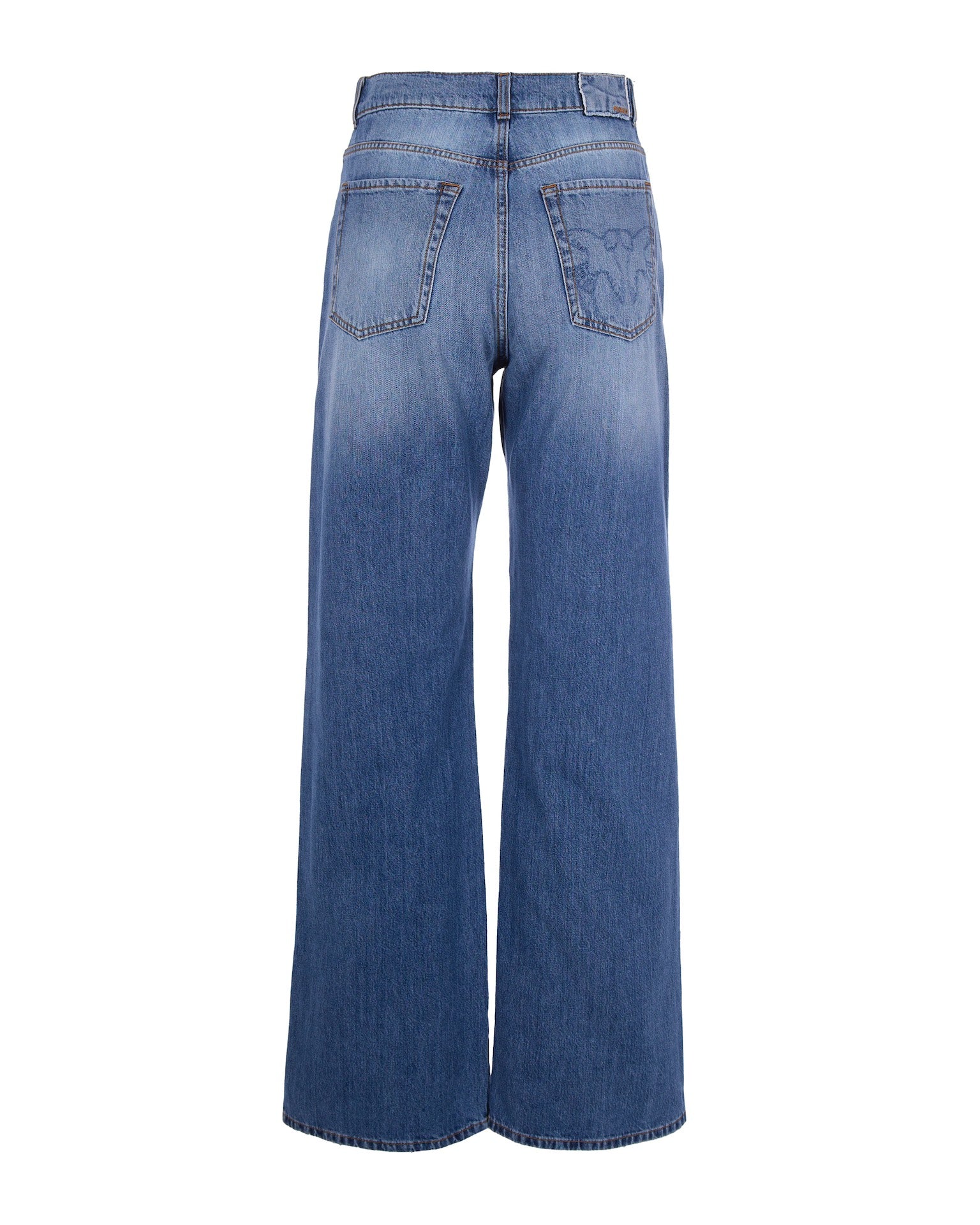 Wide Leg Jeans in Soft Denim