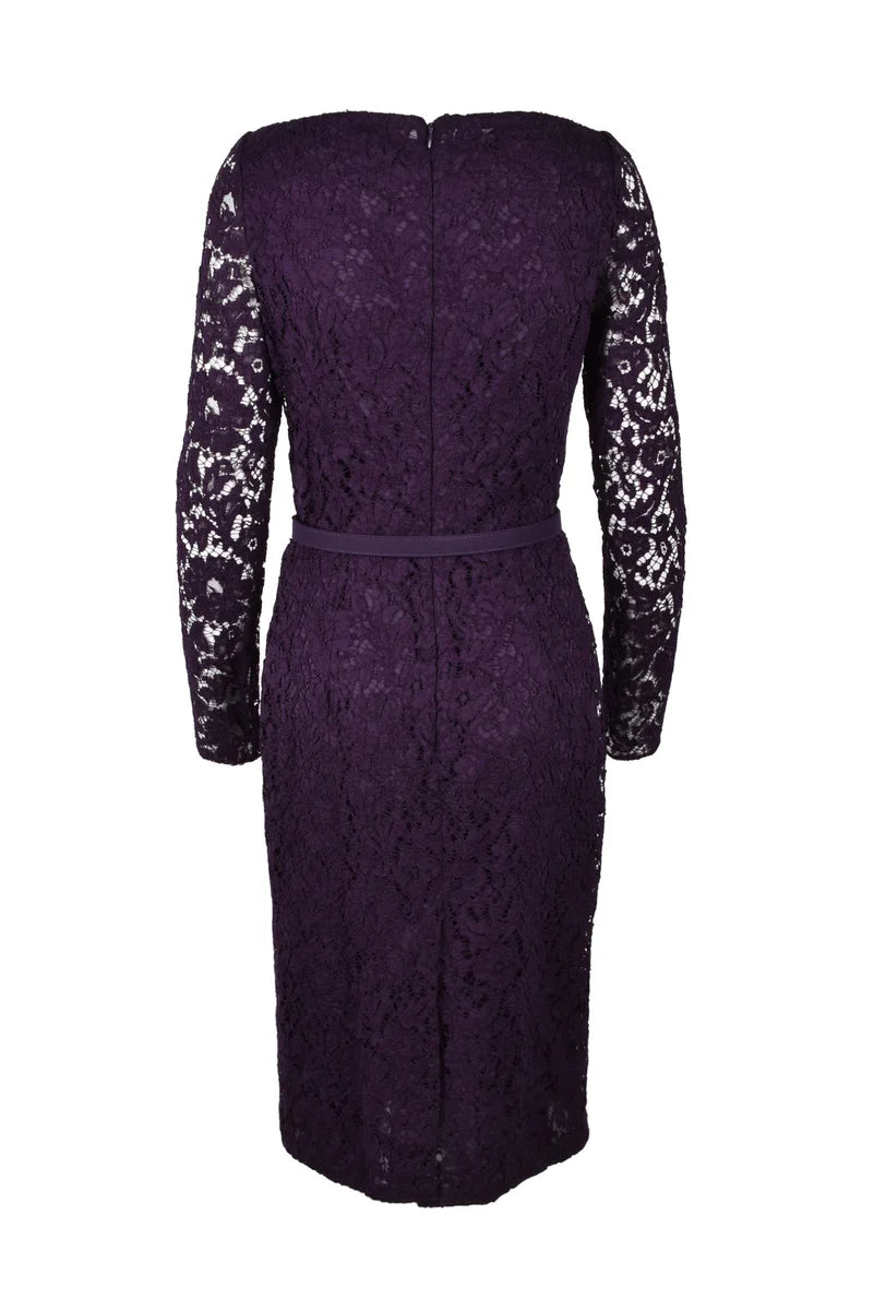 Lace Dress - Purple