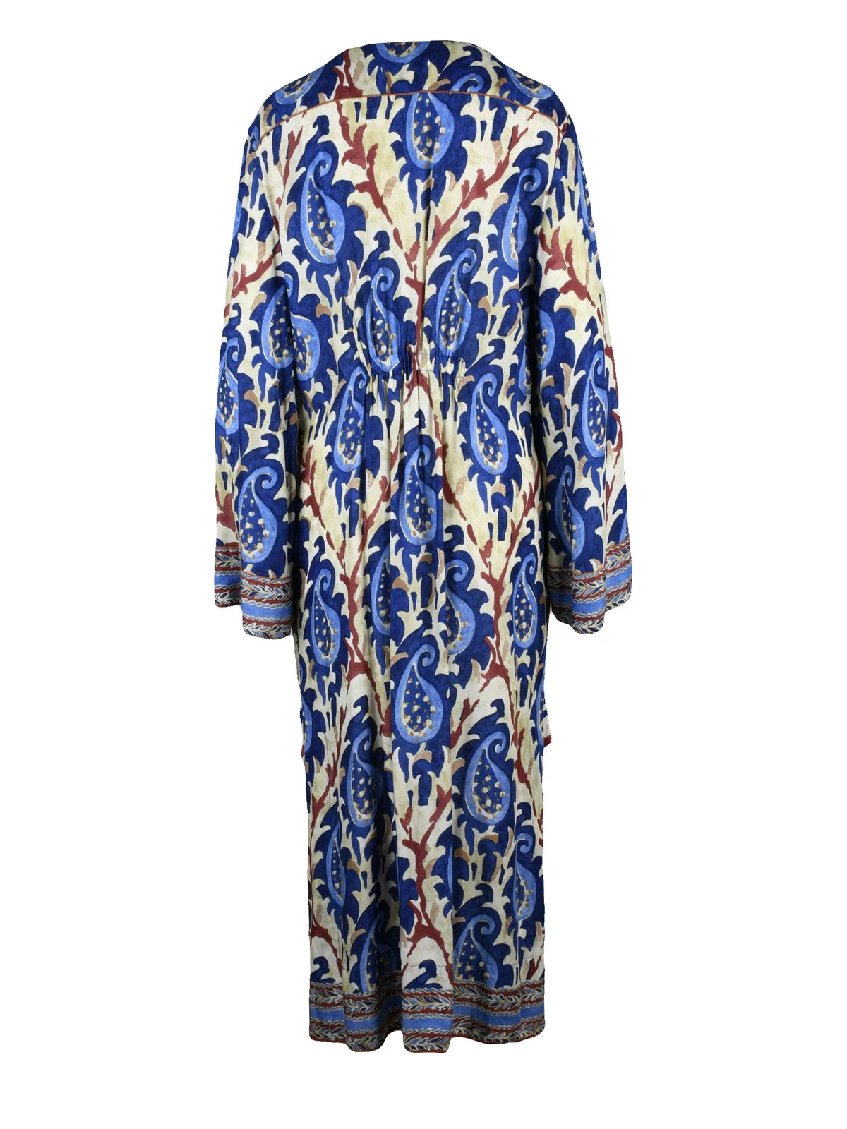 Multicolor Viscose Kaftan Dress