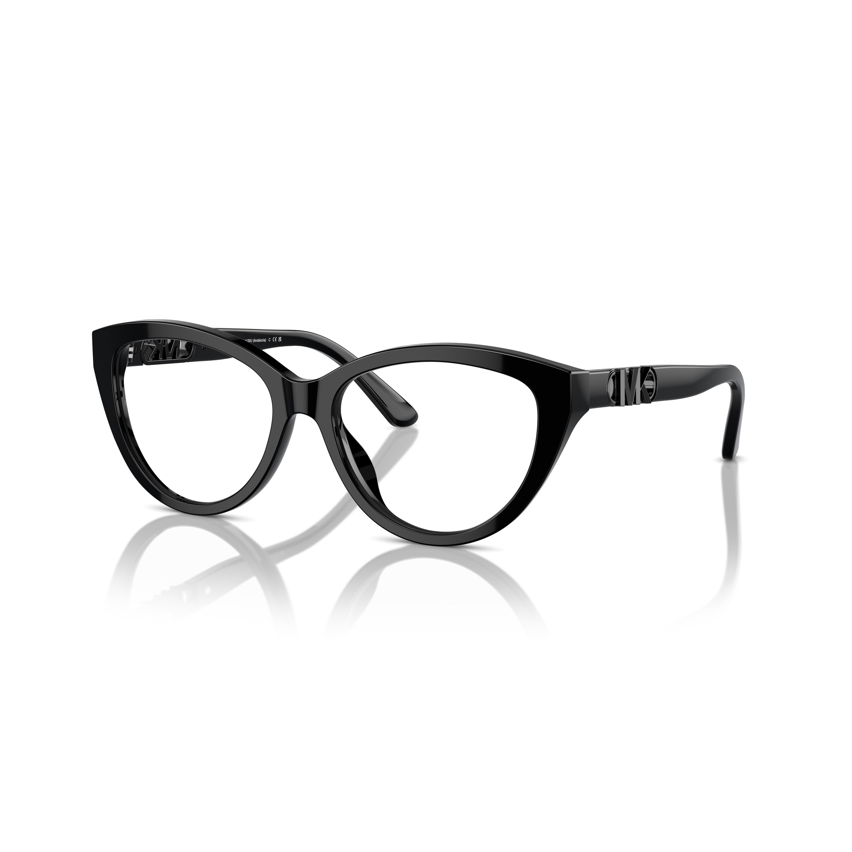 0mk4120u Sleek Cat-Eye Sunglasses with Glossy Acetate Frame