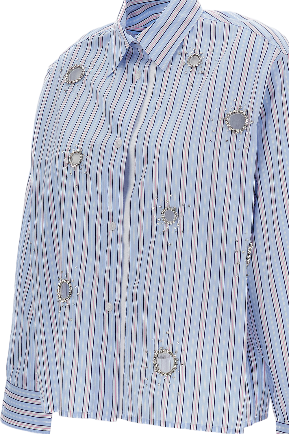 Striped Beaded Shirt