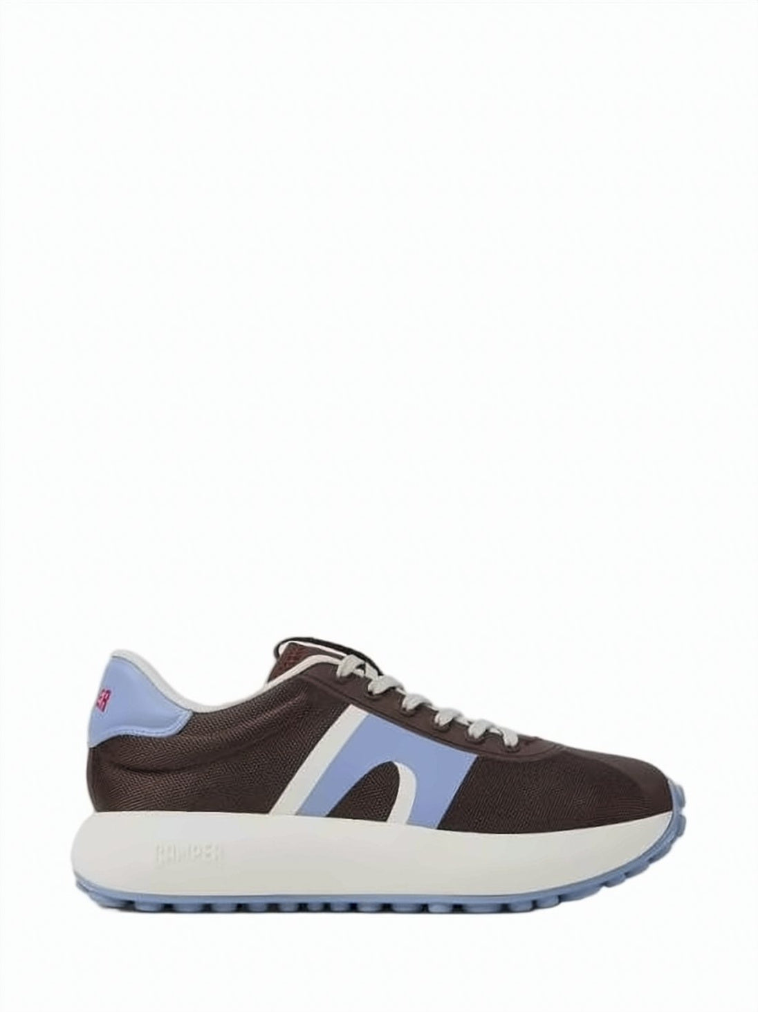 Dark Brown Mesh Sneakers