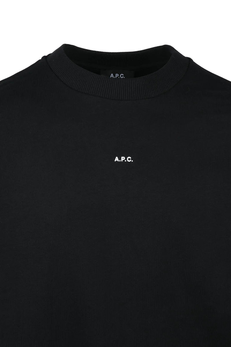 Cotton Sweatshirt - Black