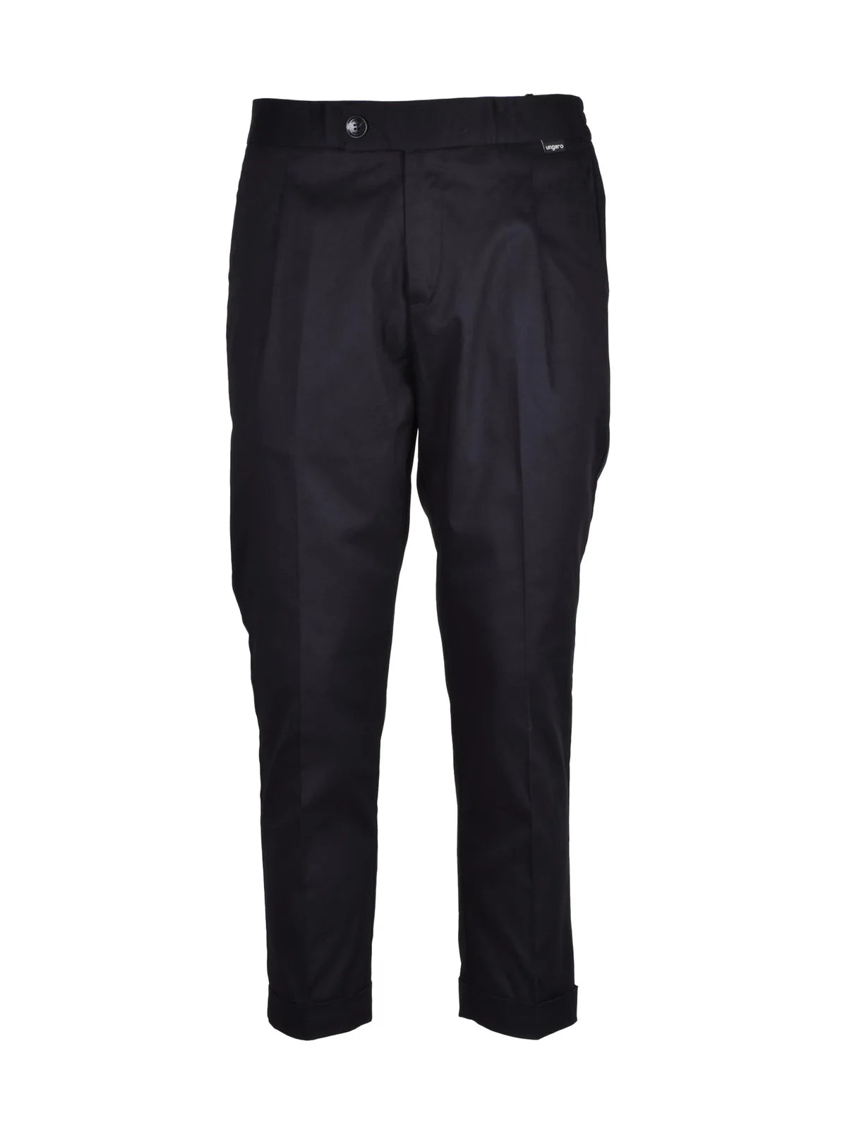 Ungaro Cotton Stretch Trousers - Black