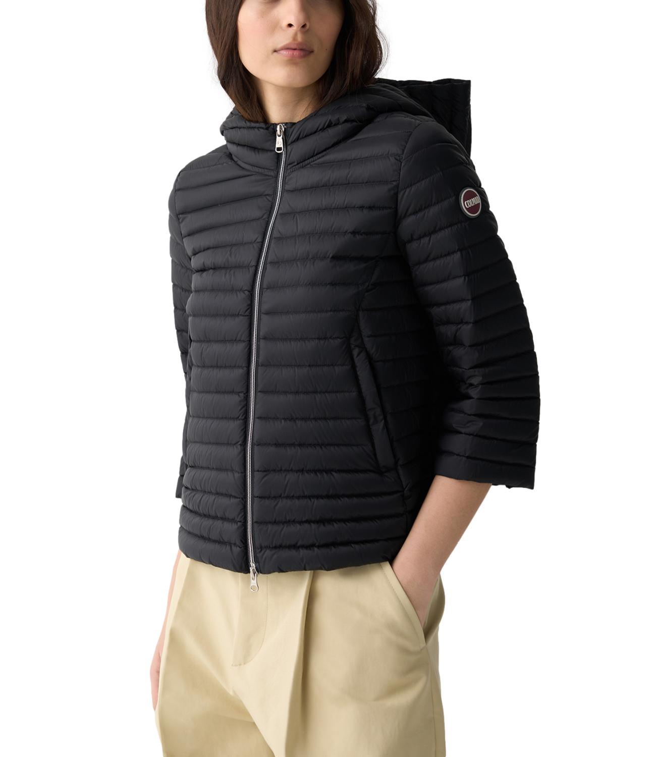 Black Lightweight Hooded Cape