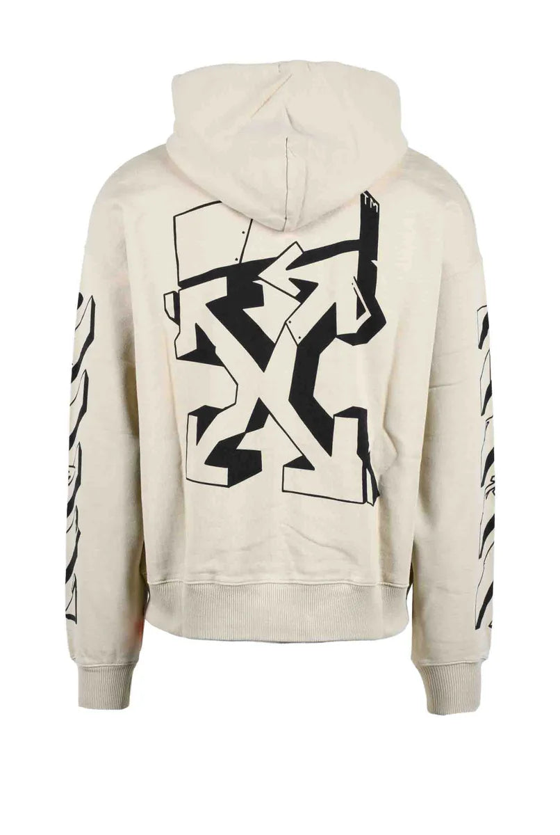 Cotton Sweatshirt - Beige