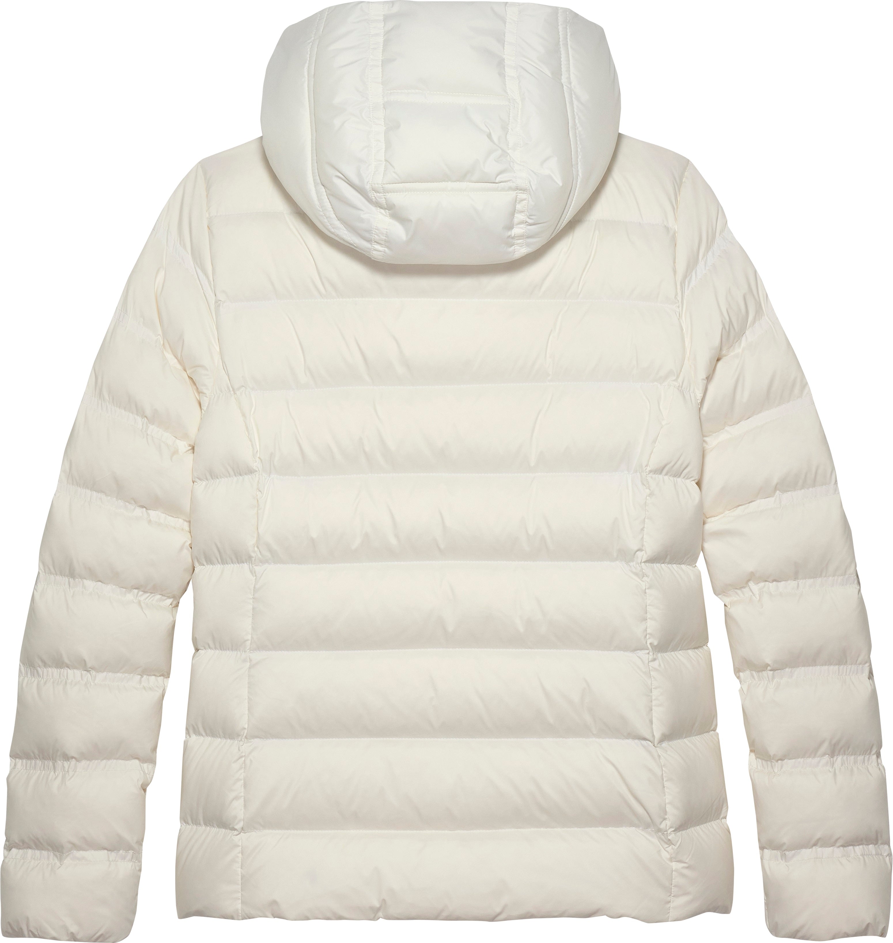 Water-Repellent Hooded Down Jacket With Removable Hood