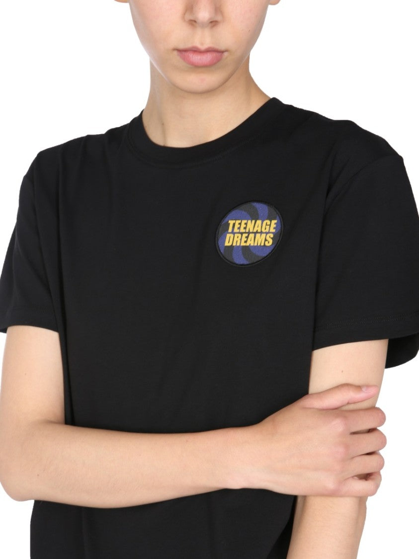 Short-Sleeved Crew Neck T-Shirt