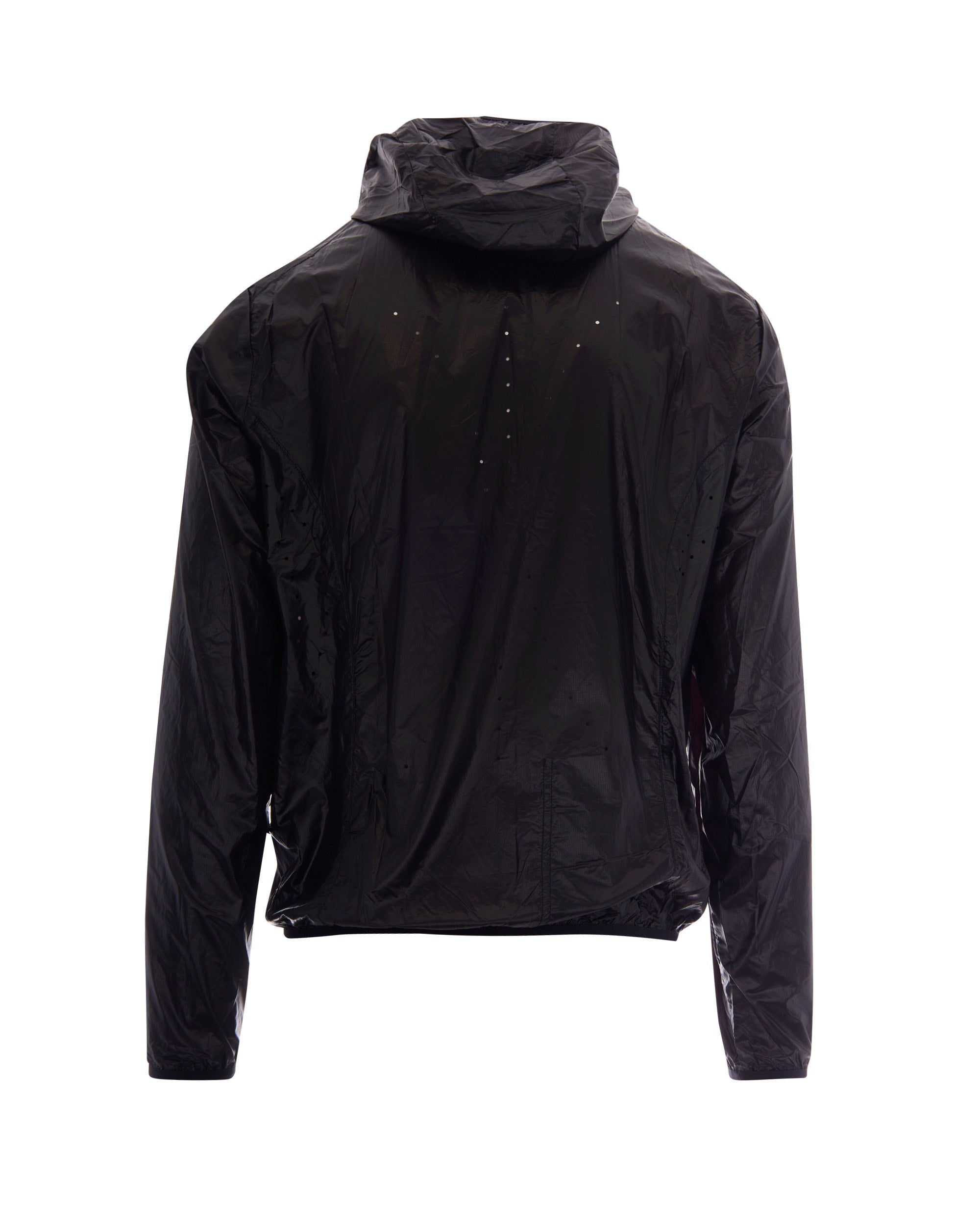 Hue Packable Wind Jacket in Black