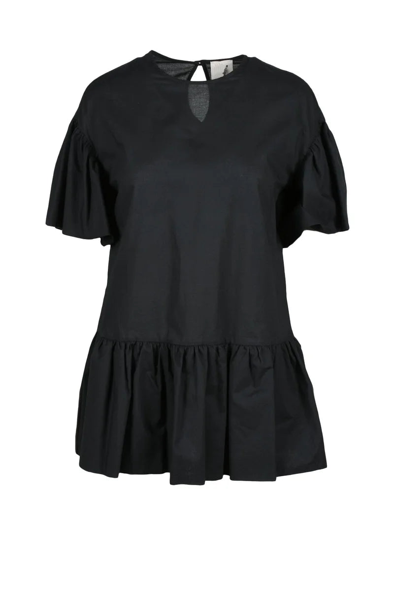 Black Silk Blouse