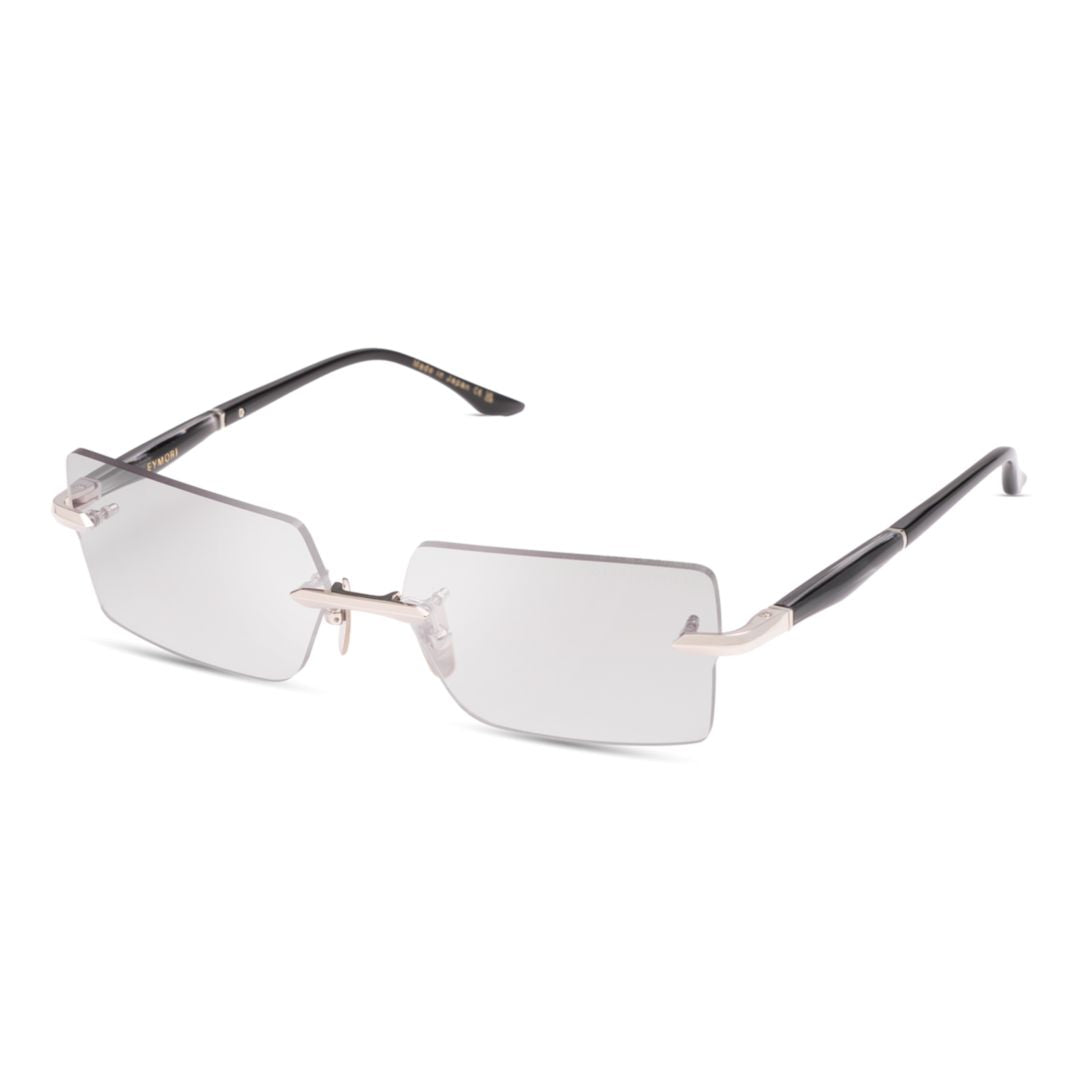 Eymori Rimless Rectangular Sunglasses with Sleek Metal Accents