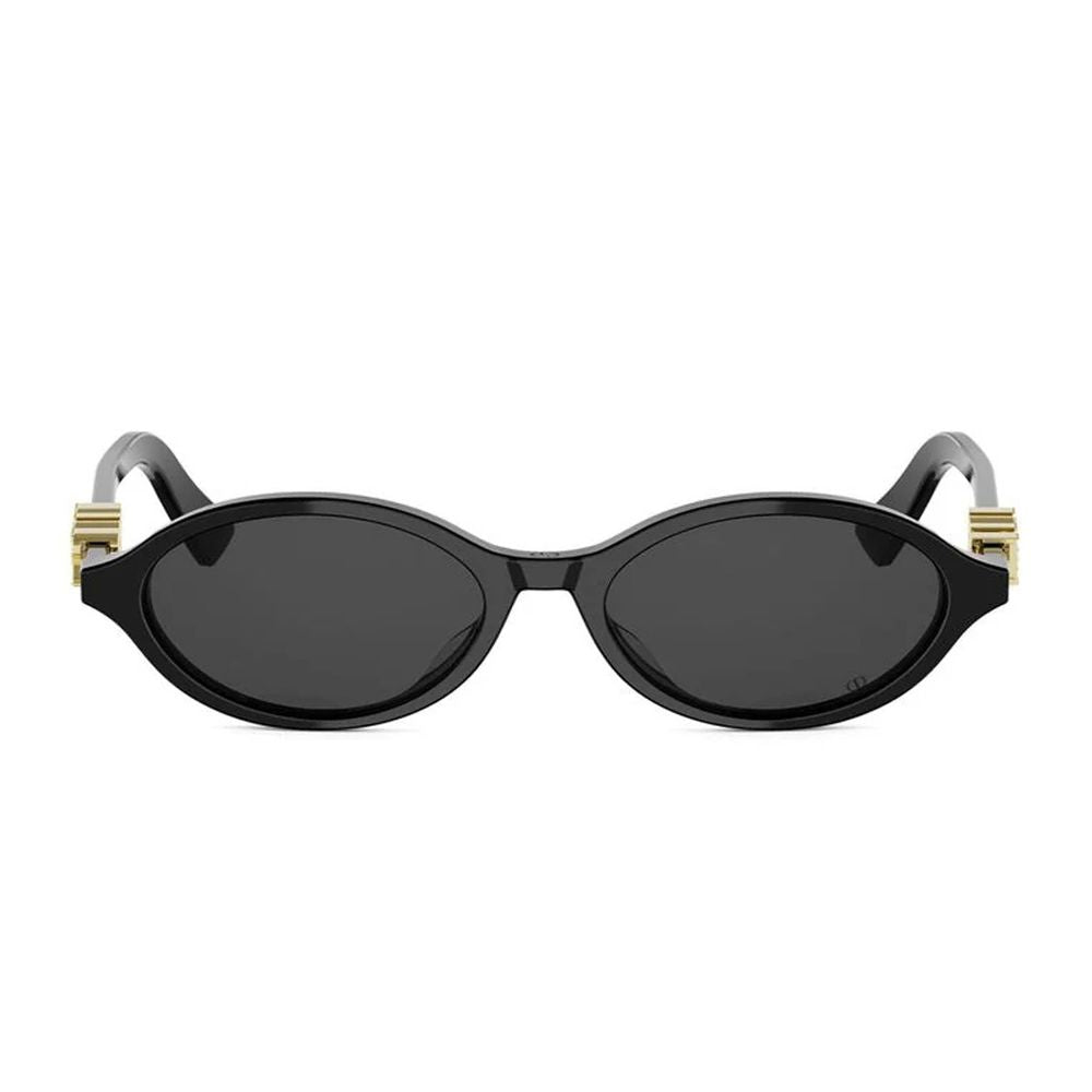 Treasure R1I Oval-Silhouette Black Acetate Diortreasure R1I Sunglasses
