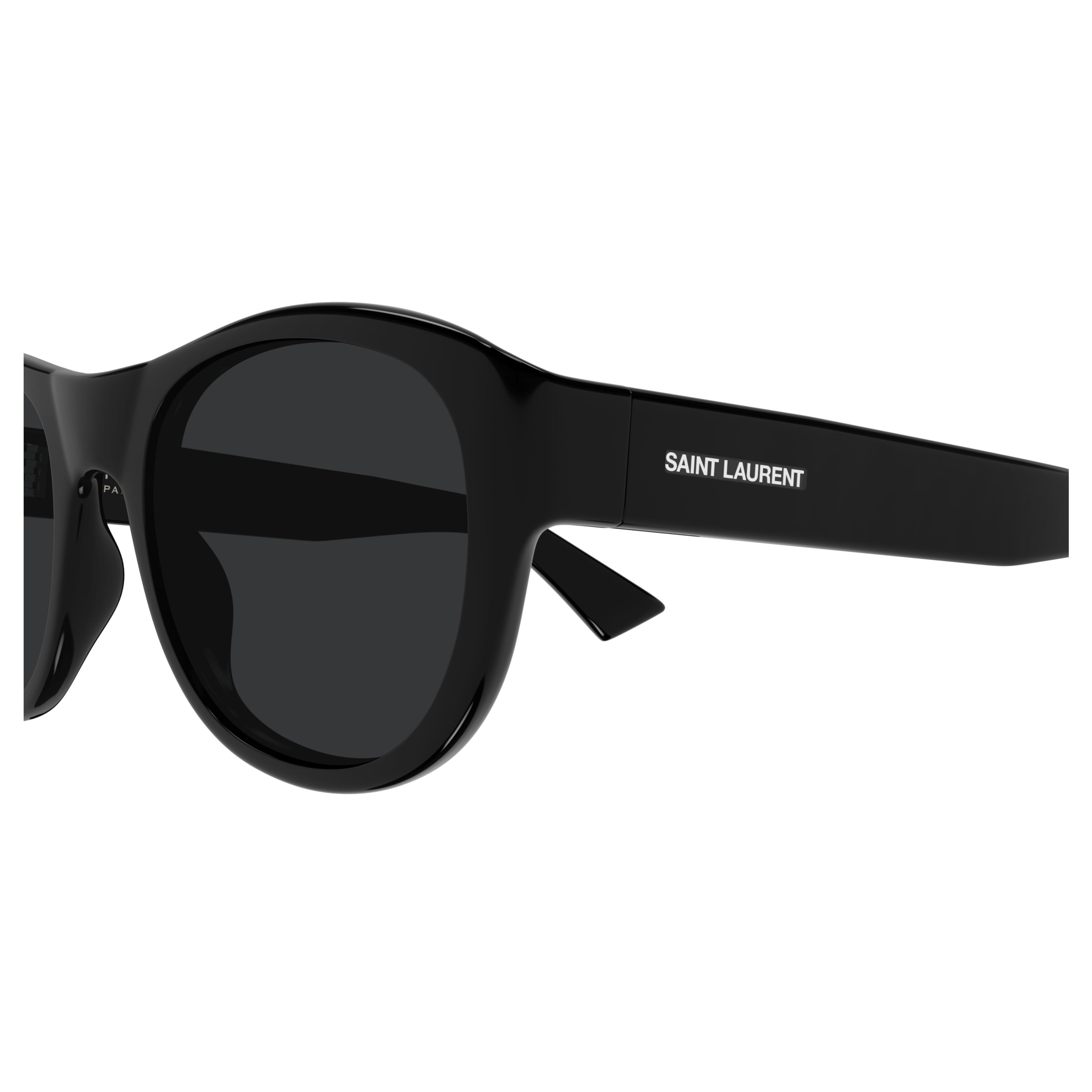 Sl 798 Maxime Rounded Frame Black Sunglasses