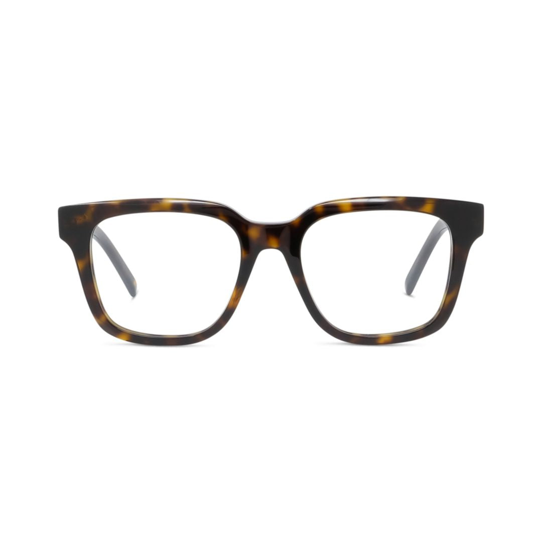 Gv50005i Oversized Tortoiseshell Square Frame Eyeglasses