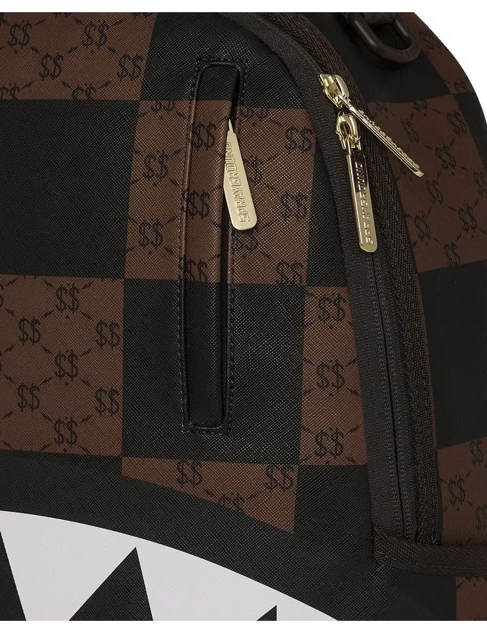 Enlarged Checks Paris Backpack