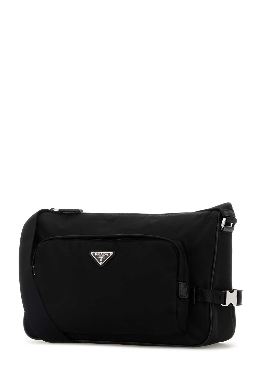 Rectangular Shoulder Bag in Recycled Polyamide