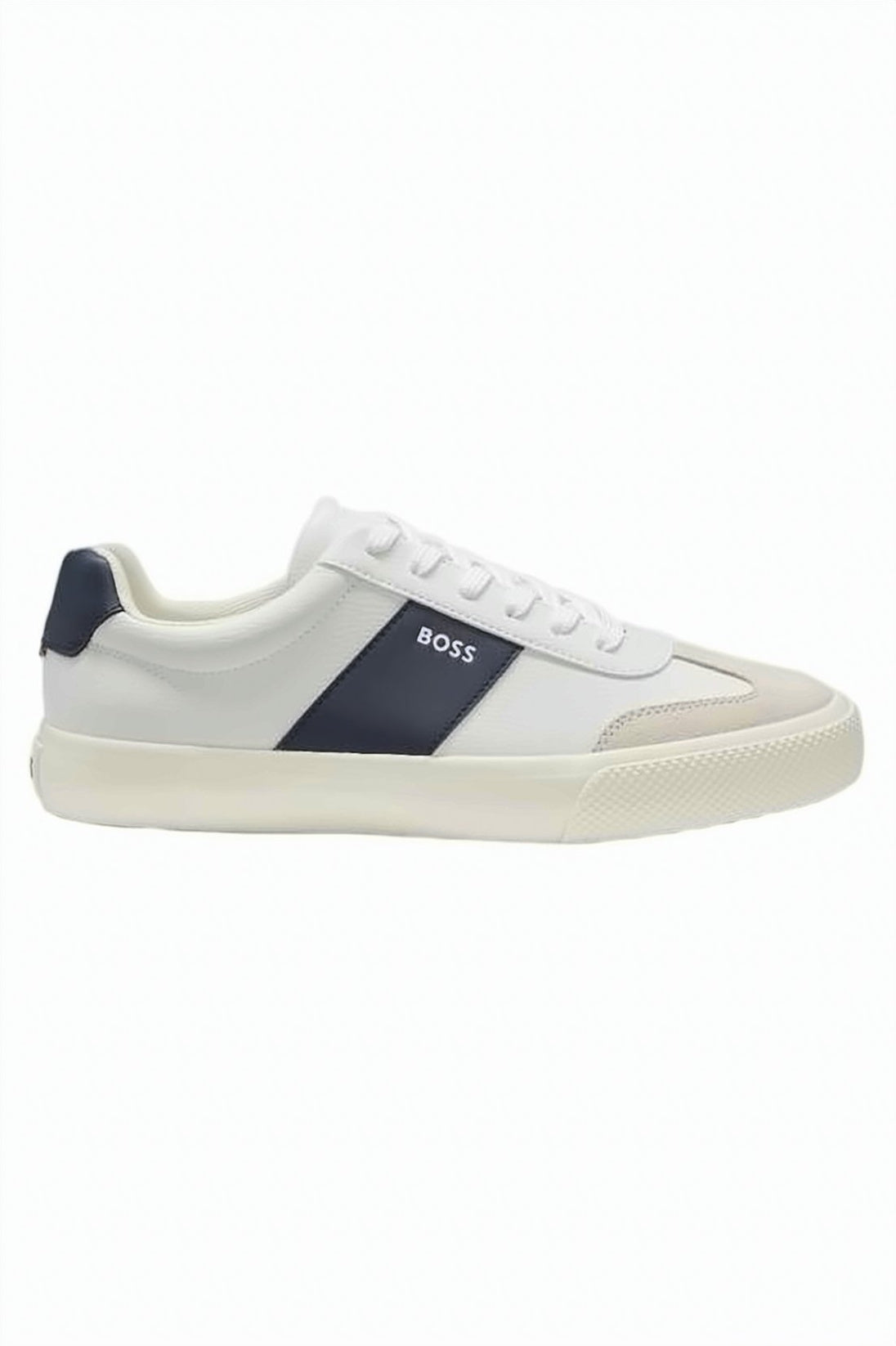 Textured Mesh Low-Top Sneakers With Contrasting Detail