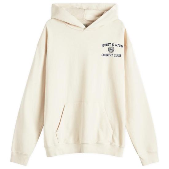 Relaxed Fit Cotton Hoodie with Kangaroo Pocket