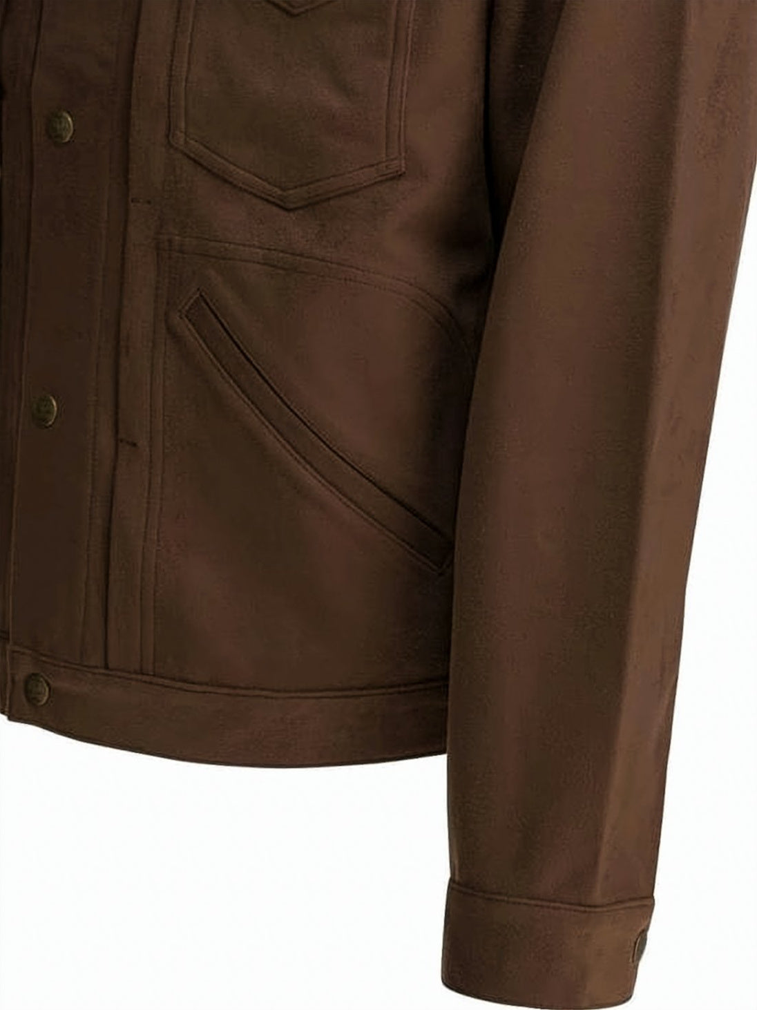 Cropped Structured Jacket with Classic Collar