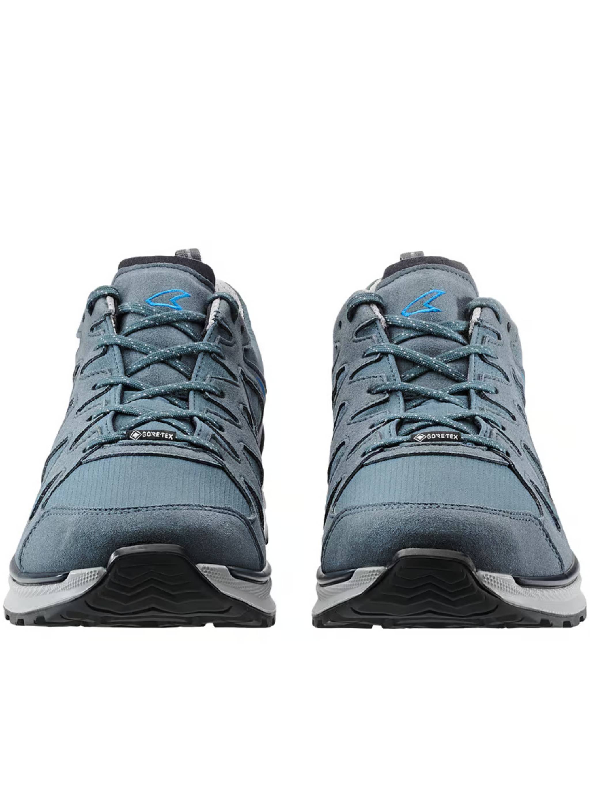 Low-Profile Lace-Up Shoes with Breathable Overlays and Textured Sole