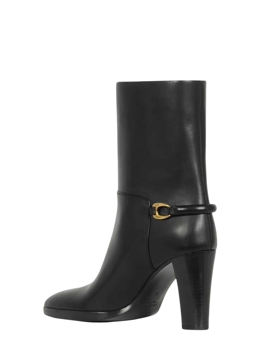 Smooth Calf Leather Ankle Boots