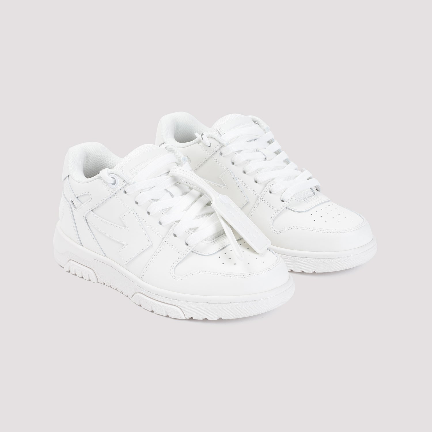 Out Of Office White Leather Sneakers