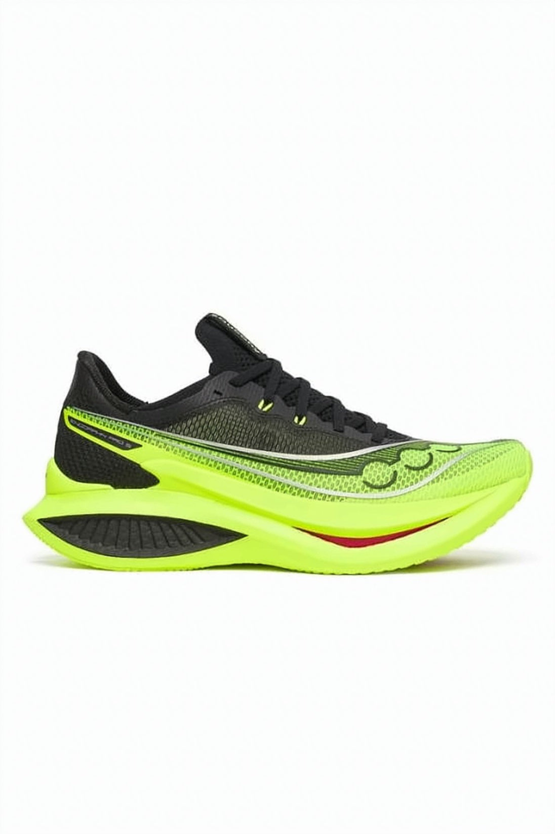 Aerodynamic Green Sneakers With Cushioned Sole