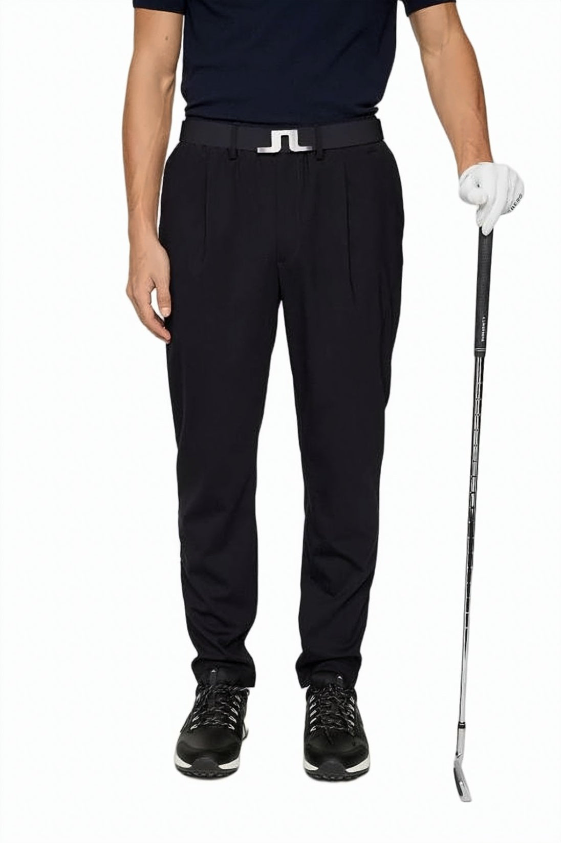Tailored Black Straight Pants With Clean Design