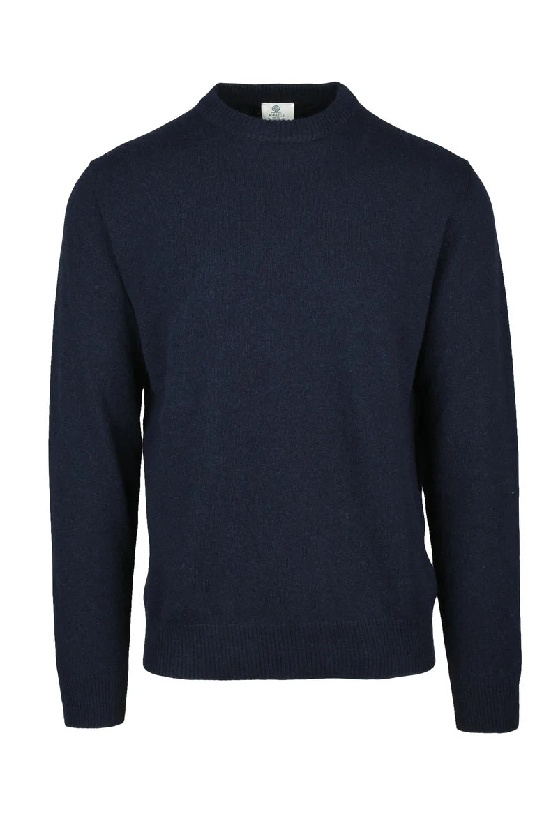 Sweater Cashmere Wool Silk - Blue