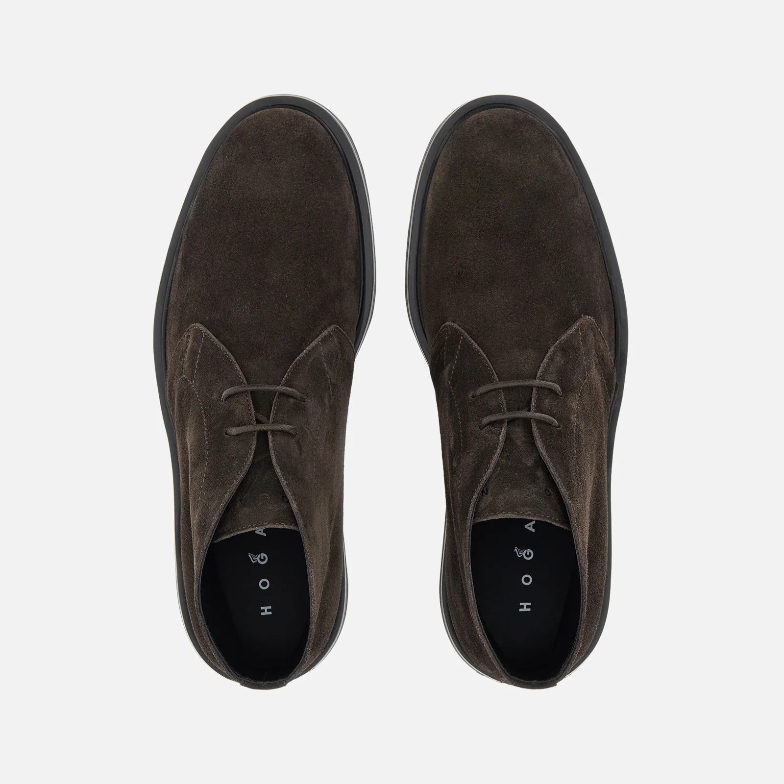Refined Brown Suede Lace-Up Shoes