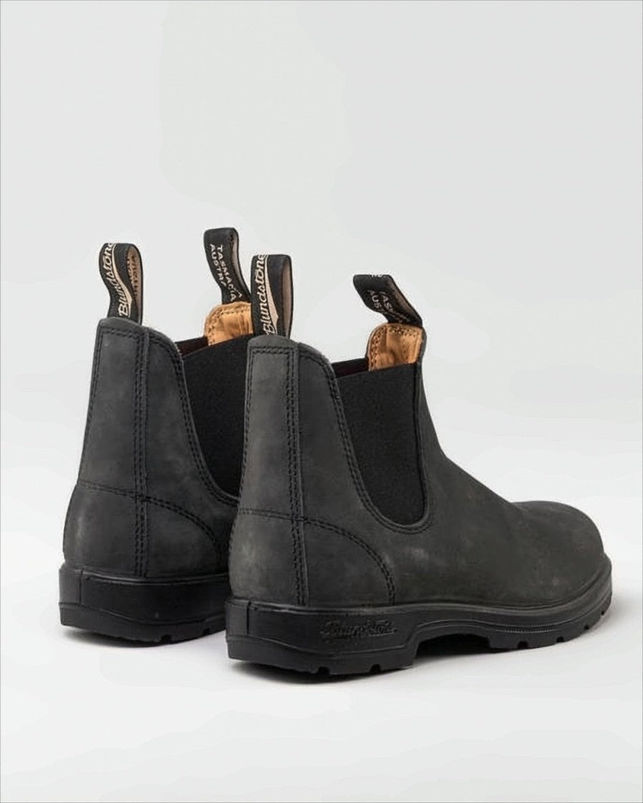 Ankle Boots with Smooth Leather Upper