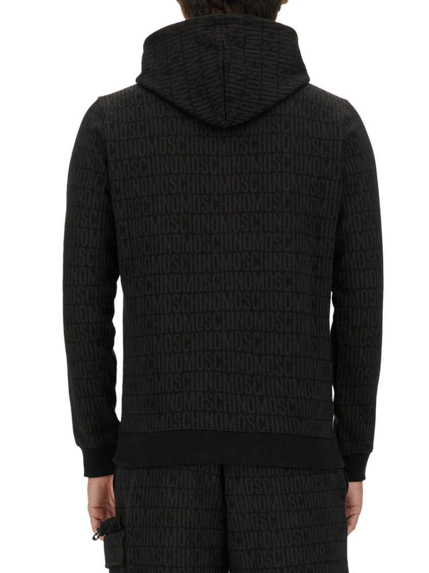 All-Over Logo Print Sweatshirt