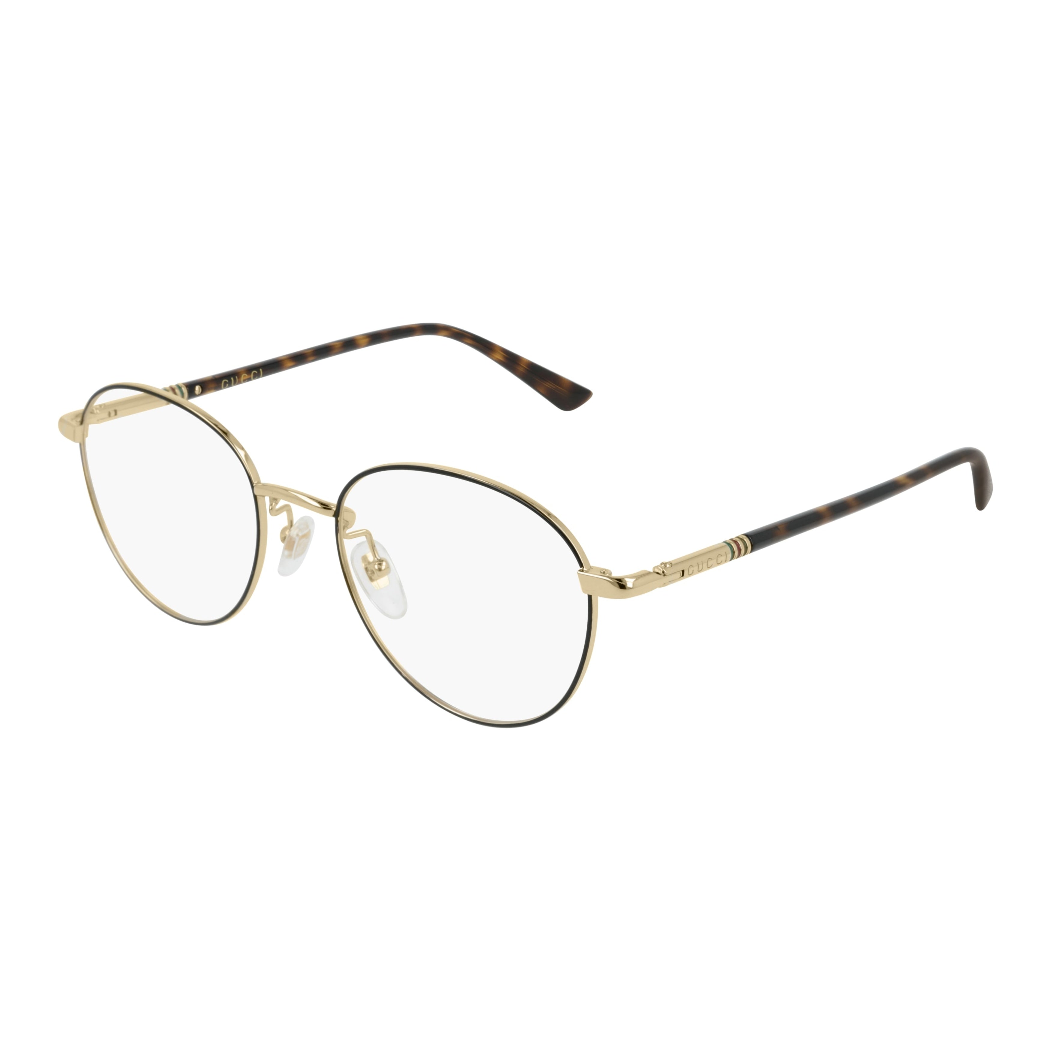 Gg0392o Thin Round Metal Frame Eyeglasses