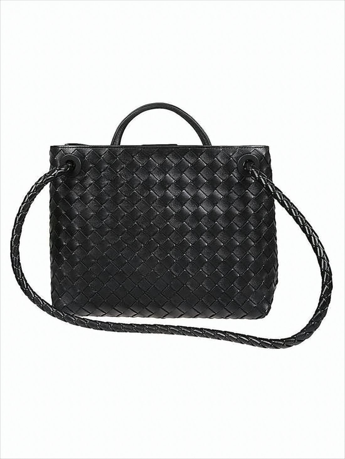 Woven Lambskin Tote Bag