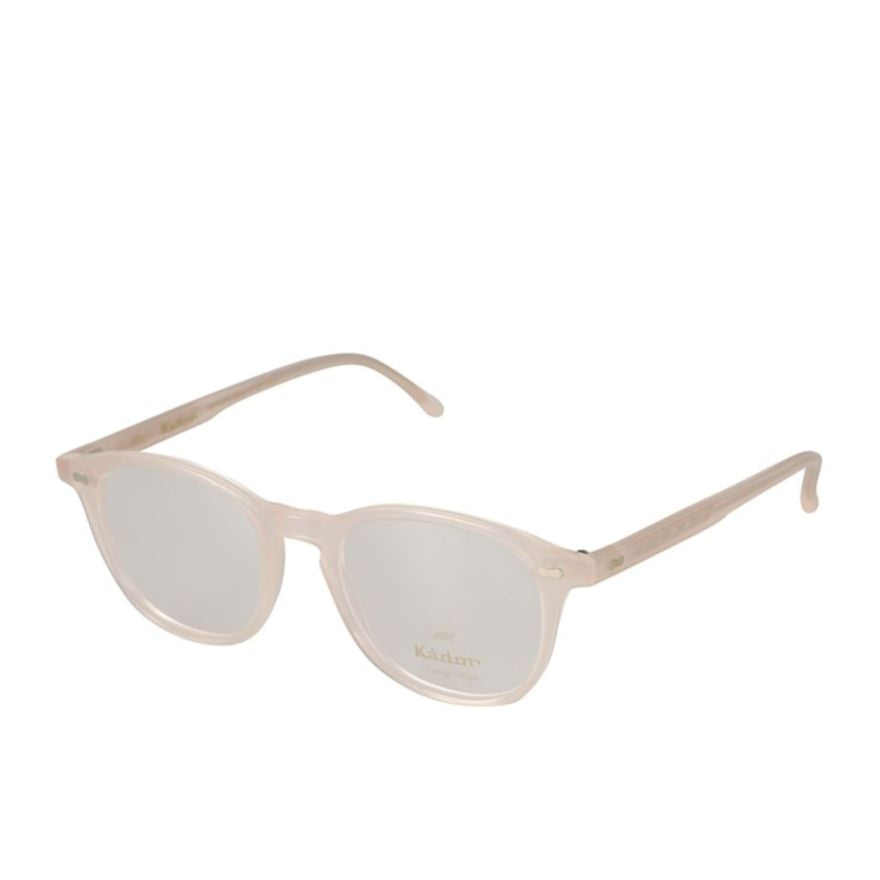 Pepper Translucent Beige Square Frame Eyeglasses
