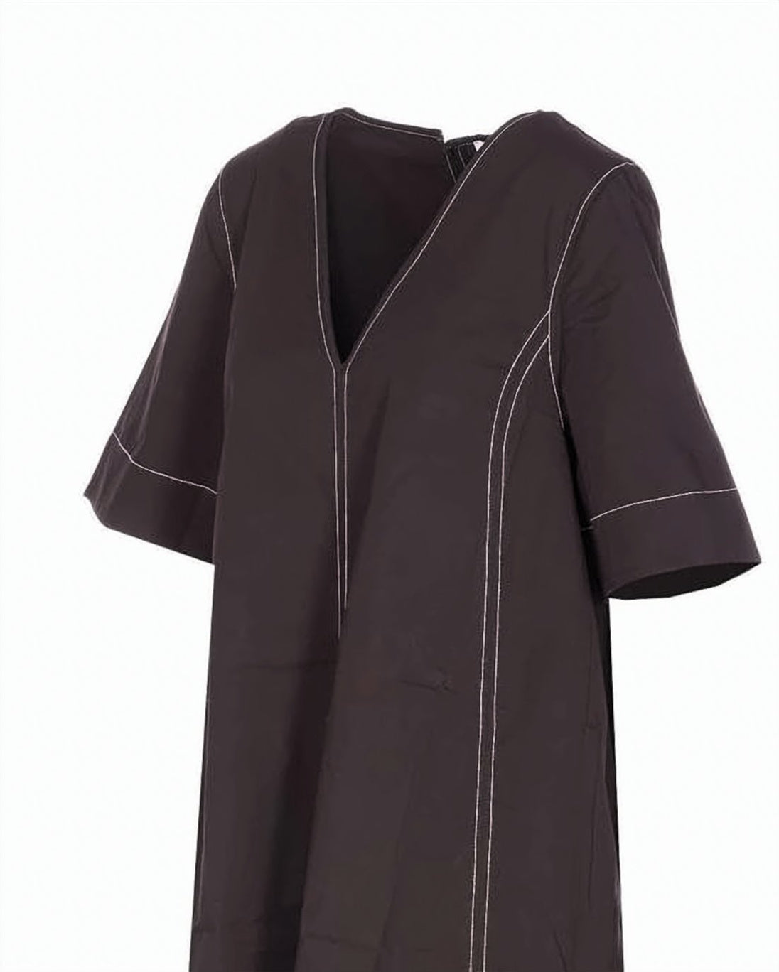 A-Line Dress With V-Neckline